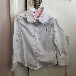 Little Girls/Toddler RL Button Down (size 2/2T)